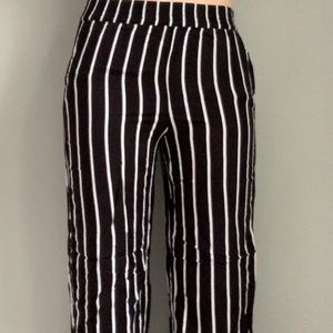 Striped soft pants